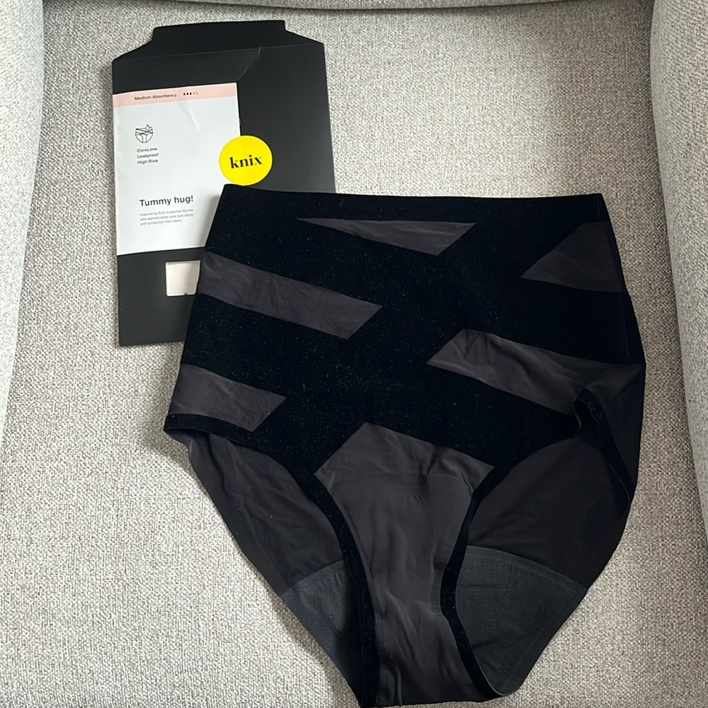 Knix Leakproof CoreLove High Rise in size medium
